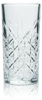 Produktbild von Bathtub Gin Glas 0,4l Longdrink Highball Relief Gläser Tonic Cocktail Aperitif
