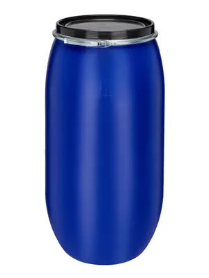 Produktbild von Garronda 150L Plastikfass Lebensmittelfass aus HDPE-Plastik für Haus&Garten GD-0078, Blau