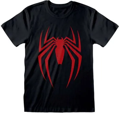Produktbild von EMP clusive - SPIDERMAN VIDEO GAME - SPIDER SYMBOL ( Unis Black T-Shirt)  L