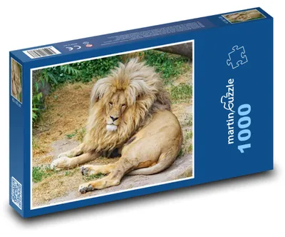 Obrázok produktu pre Puzzle 1000 Lev - kráľ zvierat - martinpuzzle