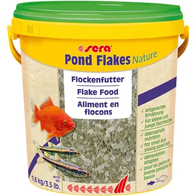Produktbild von Sera Pond Flakes Nature 10 L