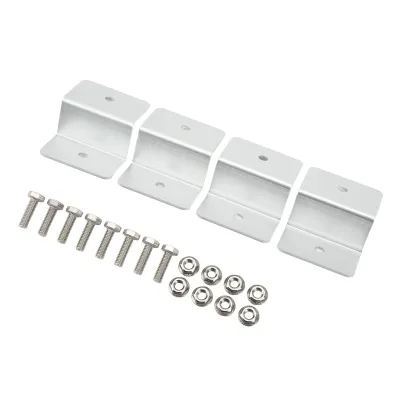 Zdjęcie produktu dla Uchwyty do paneli słonecznych, uchwyt Z do paneli słonecznych, uchwyty fotowoltaiczne, uchwyty Z ze stopu aluminium, uchwyty do paneli RV na zewnątrz, uchwyty do paneli słonecznych ze stopu aluminium
