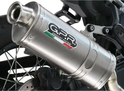 Immagine prodotto di Marmitta Slip-On GPR Dune Triovale omologata titanio per Voge DS 800 Rally