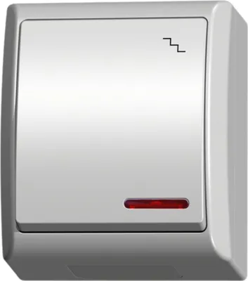 Zdjęcie produktu dla Ospel ŁNH-3HS/00, Biały, IP44, 250 V, 10 A, 60 mm, 48 mm