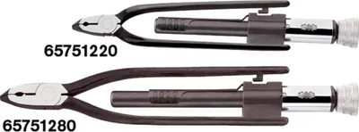 Produktbild von Stahlwille Drahtwirbelzange L.230mm Kopf brüniert, poliert Griffe brüniert