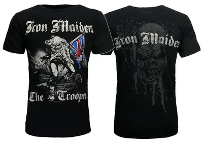 Obrázok produktu pre Iron Maiden The Trooper Illustration T-Shirt – Offizielles Merchandise - L