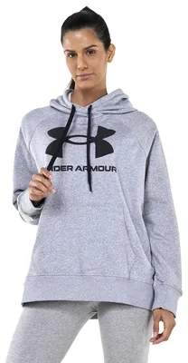 Produktbild von Under Armour - "Rival" Kapuzenpullover für Damen PP987 (L) (Grau)