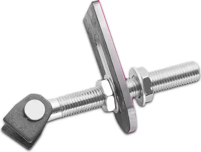 Produktbild von Torangel verstellbar M20 x 190 mm mit Anschweißlaschen Torbeschlag Stahl-Torband Stahltor-Scharnier von SOTECH