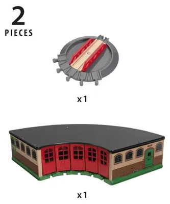 Immagine prodotto di BRIO 33736 Scenario ferroviario modello pezzi di ricambio e accessori (33573)
