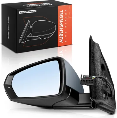 Image de Frankberg 1x Rétroviseur extérieur Gauche pour VW Polo AE1 AW1 BZ1 1.0L 1.5L 1.6L 2.0L Année mod. à partir de 2017