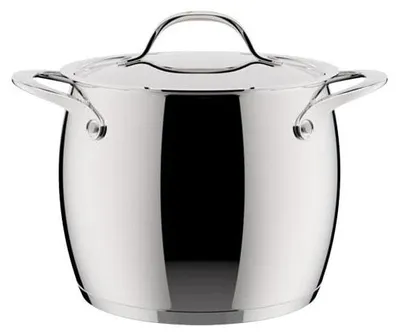 Kochtopf Ø 18 cm mit Deckel, Induktion, Edelstahl 18/10