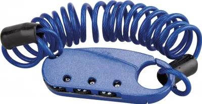 Image de Cadenas à code, bagage, câble acier 1000mm, 3 chiffres - SP