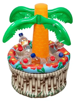 Produktbild von Kühler Aufblasbare Palme Deko Hawaii Sommerparty