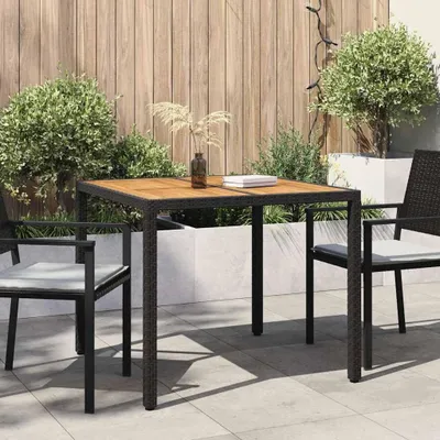 Produktbild von Ausziehbarer Gartentisch aus Polyrottan