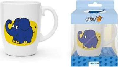 Produktbild von Trötsch Die Maus Kindertasse Elefant Geschenktasse aus Porzellan
