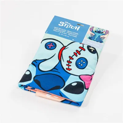 Zdjęcie produktu dla Ręcznik kąpielowy Stitch and Scrump 70 x 140 cm Poliester