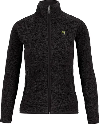 Produktbild von Karpos Moiazza Retrò Fleece Mit Durchgehendem Reißverschluss Schwarz M Frau Schwarz M