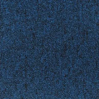 Produktbild von Teppichfliese Schlinge Mustang 83 dunkelblau 3 mm 50x50 cm