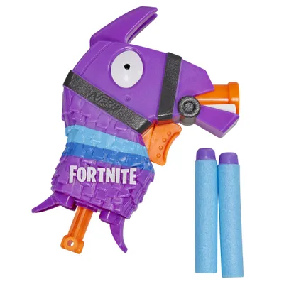 Produktbild von Hasbro Fortnite Llama Nerf MicroShots Dart-Firing, Spielzeug-Zerstörer, 8 Jahr(e), Fortnite