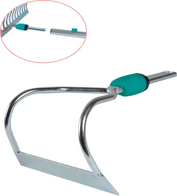 Produktbild von QUICKSYSTEM Ziehhacke 16cm Bügelziehhacke Gartenhacke Bügelhacke Unkraut Hacke