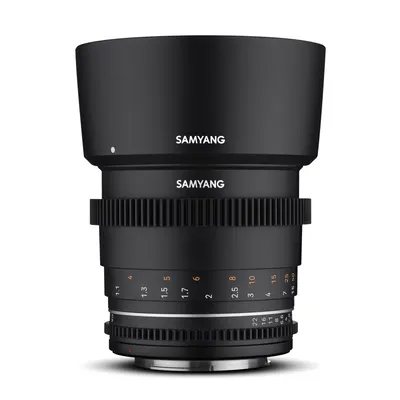 Obrázok produktu pre Samyang VDSLR 85mm T1.5 MK2, Filmový objektív, 9/7, Sony E