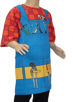 Produktbild von Kinder Bauarbeiter Spiele-Shirt / Größe: 140