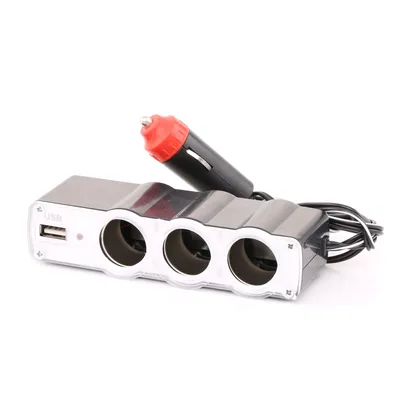 Produktbild von Rozgałęźnik gniazda zapalniczki samochodowej 12V z USB