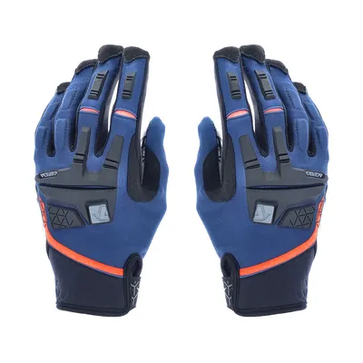 Image de ACERBIS CE X-ENDURO Approuvé Bleu Orange Motocross Enduro Gants Taille L