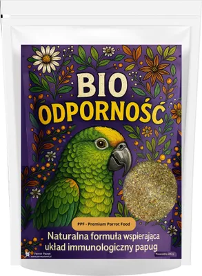 Zdjęcie produktu dla ODPORNOŚĆ - Naturalna formuła wspierająca układ immunologiczny papug 300g