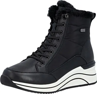 Produktbild von Remonte Schnürstiefel - Schwarz Synthetik Größe: 38 Weite: Normal