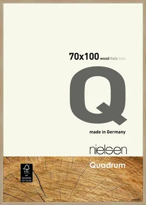 Produktbild von nielsen Holz Bilderrahmen Quadrum, 70x100 cm, Eiche Natur