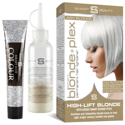 Produktbild von Smart Beauty Aschblond permanente Haarcoloration mit Plex Anti-Haarbruch- Technologie