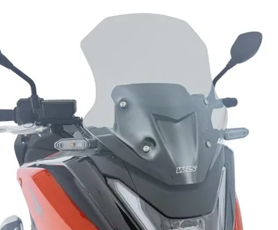 Obrázek produktu pro Čelní sklo WRS, model Touring, pro motocykl Honda NC750X, barva: kouřové