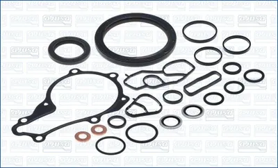 Produktbild von AJUSA 54131500 Dichtungssatz Kurbelgehäuse für FORD Fiesta Mk6 Schrägheck (JA8, JR8) Fiesta Mk5 Schrägheck (JH1, JD1, JH3, JD3) Focus II Schrägheck