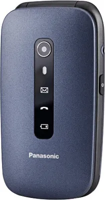 Produktbild von Panasonic KX-TU550EXC Senior Klappbares Mobiltelefon 4G 2.8" Blau