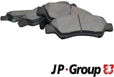 Produktbild von JP GROUP 3463600310 Bremsbeläge Satz Vorne für HONDA Jazz II Schrägheck (GD, GE3, GE2) Jazz III Schrägheck (GE, GG, GP, ZA) CIVIC VI Hatchback