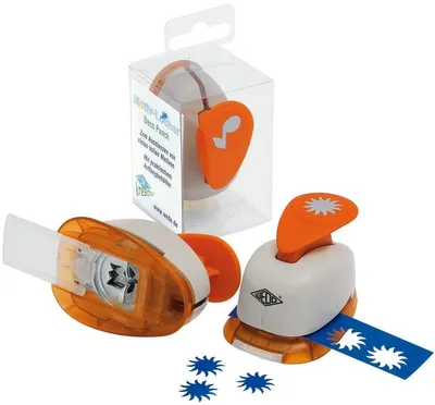 Produktbild von WEDO Großer Motivlocher Kinderfüße Motivgröße 24x19mm mit integrierter Sammelbox