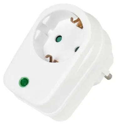 Produktbild von ViVanco™21950, 1 AC-Ausgänge, 16 A, 3500 W, Weiß