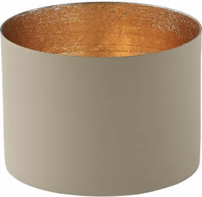 Obrázok produktu pre Darčeková spoločnosť Lucerna Chennai M, držiak na čajovú sviečku, svietnik, železo, pieskovec, zlatá, 7,5 cm, 1054604029