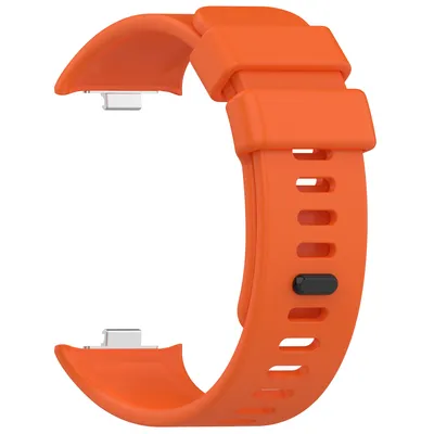 Produktbild von BStrap Silicone Armband für Xiaomi Redmi Watch 4, orange
