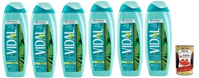 Produktbild von Vidal docciagel muschio bianco, Duschgel, Moschus, weiß, 250 ml, 6x 250 ml + Italian Gourmet polpa 400g