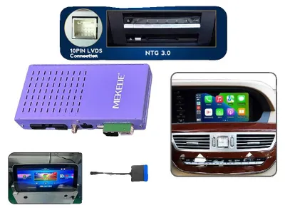 Produktbild von CarPlay Decoder Box, Unterstützt Streaming-Apps, Bluetooth-Konnektivität, LA10-TVBOX NTG3.0