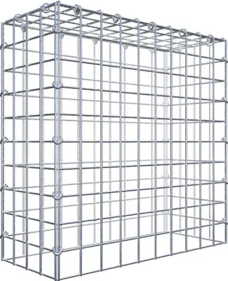 Produktbild von Anbaugabione Typ 3 50 cm x 50 cm x 20 cm (L x H x T), Maschenweite 5 cm x 5 cm, C-Ring