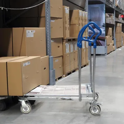 Produktbild von Famanu Transportrollen 150 mm - 4 Stück, 2 Bremsrollen, 2 Lenkrollen, 600 kg Tragfähigkeit