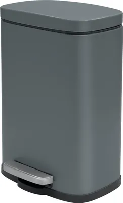 Produktbild von Spirella Akira, 5 l, Rechteckig, Stahl, Grau, Terrasse, 214 mm