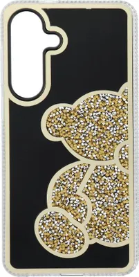 Imagen del producto de Funda para SAMSUNG S26 Plus con diseño de osito de peluche, color dorado