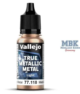 Produktbild von Vallejo VA77118 True Metallic Metal Light - Rusty Metal