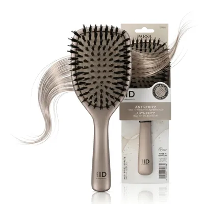 Image de Brosse plate anti-frisottis PARSA Beauty HAIR ID à l'acide hyaluronique et au collagène
