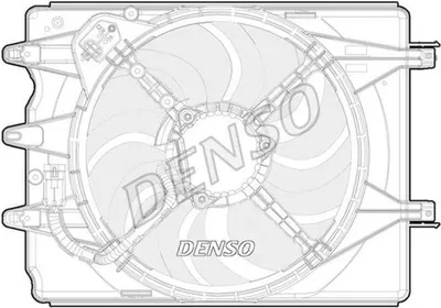 Produktbild von DENSO DER09068 Lüfter Motorkühlung Kühlerlüfter für FIAT 500L (351, 352) Wasserkühler