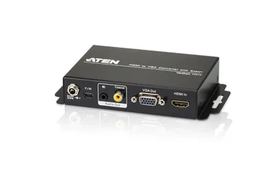 Image de ATEN VC812 Convertisseur vidéo HDMI vers VGA avec fonction de mise à l'échelle jusqu'au FullHD 1080p